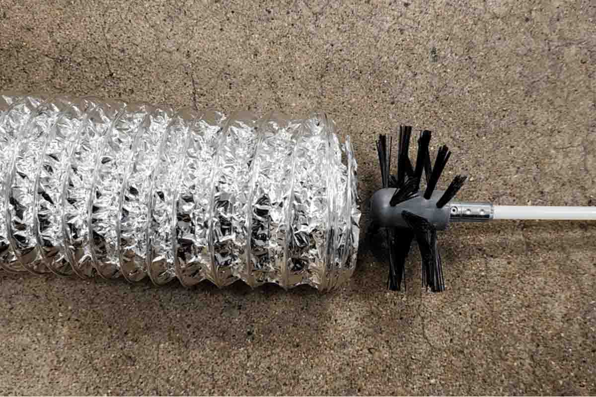 Best brush for cleaning a dryer vent safely and effectively.