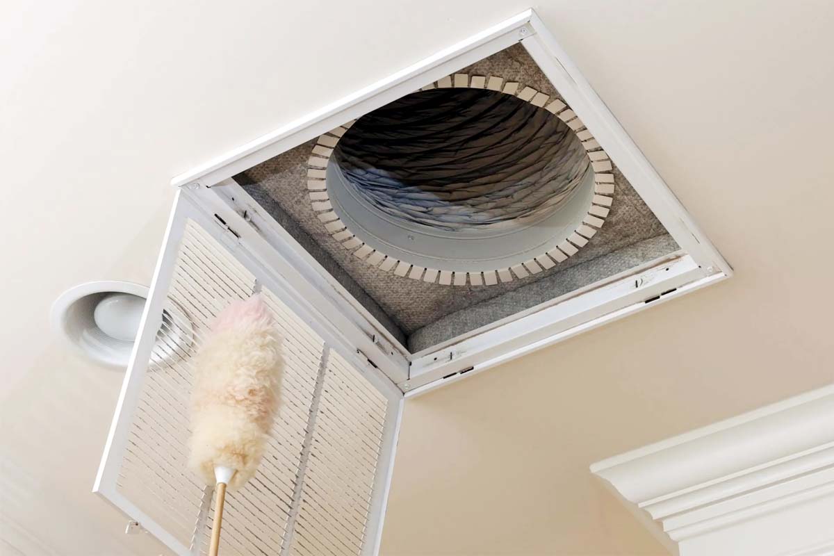 Multi-unit dryer vent cleaning by Greenwood Duct Cleaning.